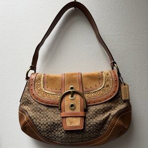 Coach Soho Flap Signature C F11517